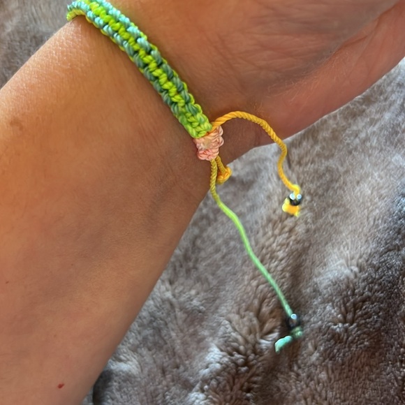 Turquoise Scarab stone Egyptian bracelet - Picture 2 of 6